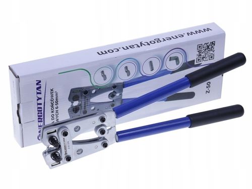 ZACISKARKA PRASKA DO KABLI TULEJEK PRZEWODÓW 6-50 na Arena.pl