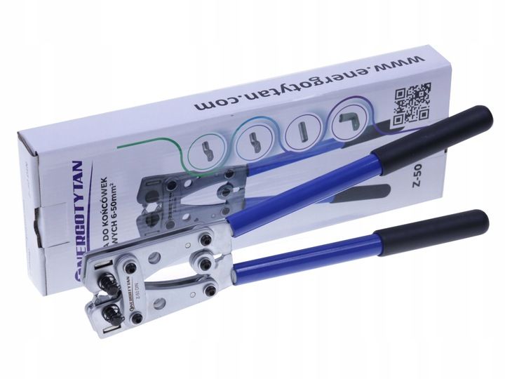 ZACISKARKA PRASKA DO KABLI TULEJEK PRZEWODÓW 6-50 zdjęcie 5