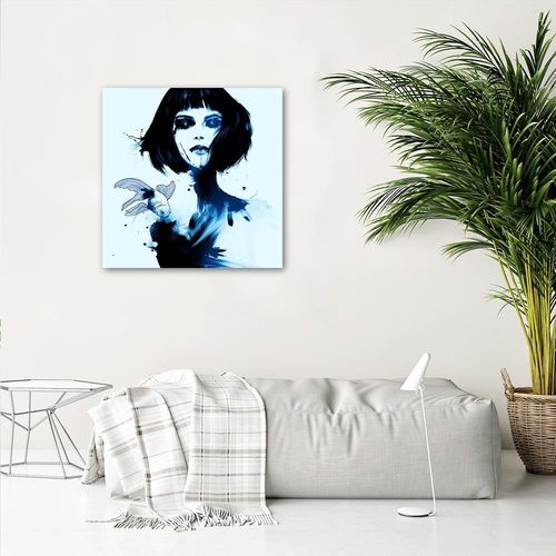 Deco Panel, Kobieta i ryba 40x40 na Arena.pl