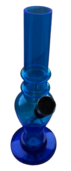 Bongo Akrylowe Fajka Wodna z Akrylu Niebieska Małe Bonio 16 cm zdjęcie 1