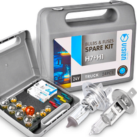 ZASOBNIK VISION H7 24V 70W + H1 24V 70W+ 22 ELEMENTY TIR CIĘŻARÓWKA