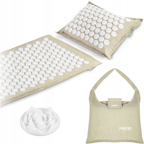 MATA DO AKUPRESURY Z KOLCAMI + PODUSZKA + TORBA zdjęcie 6