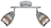 Milton listwa 2x10W E14 chrom