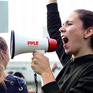 MEGAFON PYLE TYPU HORN PRZENOŚNY FUNKCJA SYRENY MOCNY BARDZO GŁOŚNY 108dB ! na Arena.pl