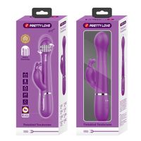 Pretty Love - Dejon Purple, 7 Vibration Functions 4 Thrusting Settings 4 Ro
