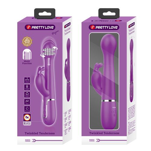 Pretty Love - Dejon Purple, 7 Vibration Functions 4 Thrusting Settings na Arena.pl