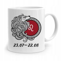 Znaki Zodiaku Zodiakara Kubek Horoskop Lew Z Nadrukiem Ze Zdjęciem