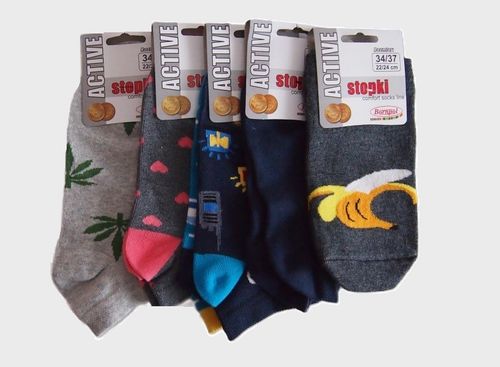 STOPKI ACTIVE WZÓR 083 34-37 mix męski na Arena.pl