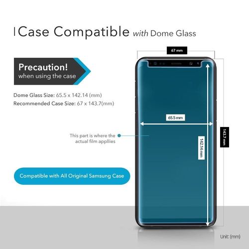 SZKŁO HARTOWANE WHITESTONE DG REPLACEMENT GALAXY S9 CLEAR na Arena.pl