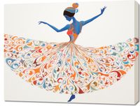 Obraz 90x70cm Wirująca Balerina