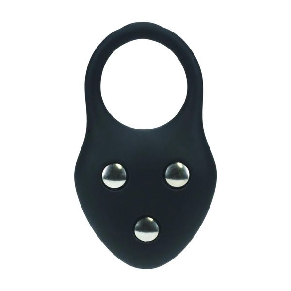Silicone Training Cockring - L - Black zdjęcie 4