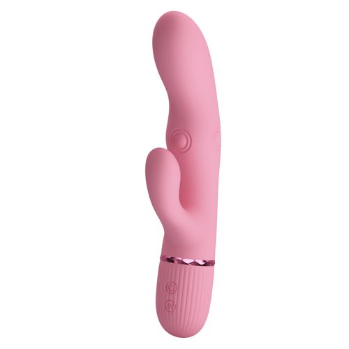 Pretty Love Zach Four-Sided Thumping Rabbit Vibrator – Pink na Arena.pl