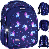 PLECAK TORNISTER SZKOLNY JEDNOROŻEC GALAXY UNICORN