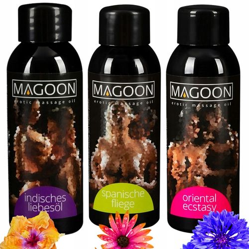 OLEJEK DO MASAŻU EROTYCZNEGO ZESTAW 3szt x 50ML 50ml X 3szt różne zapachy na Arena.pl