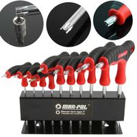 ZESTAW KLUCZY WKRĘTAKI TORX TYPU T T9-T50 10EL