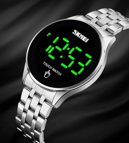 SKMEI Zegarek LED elektroniczny EKRAN DOTYKOWY na Arena.pl