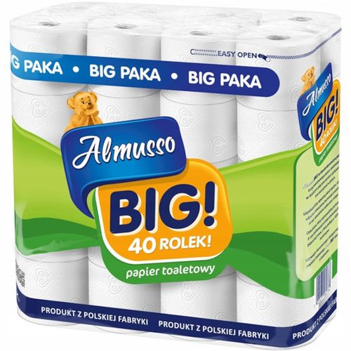 ALMUSSO Papier toaletowy Big 40szt. na Arena.pl