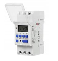 PROGRAMATOR ZEGAR CZASOWY TYGODNIOWY TH35 230V