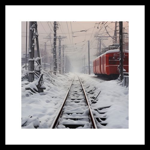Plakat 20x20cm Podróż po Torach na Arena.pl