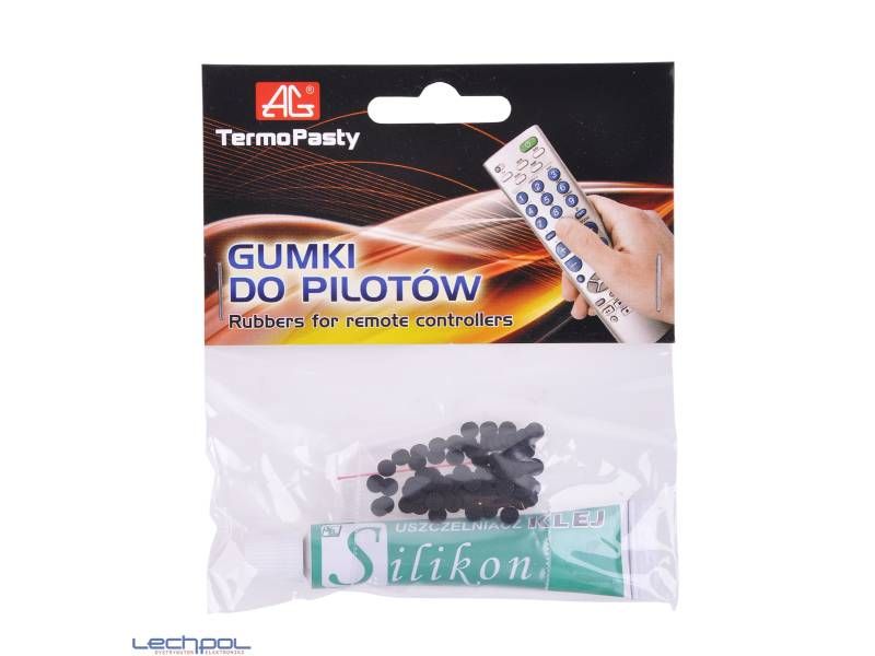 PIL2001 Gumki do pilotów z klejem AG zdjęcie 2