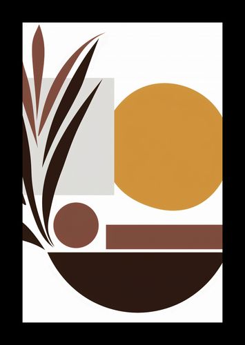 Plakat 20x30cm Stylizacja Roślin na Arena.pl