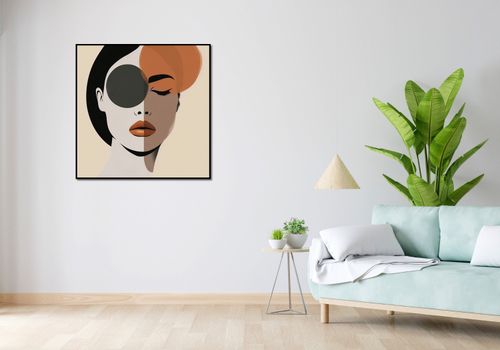 Plakat 90x90cm Dwie Strony Piękna na Arena.pl