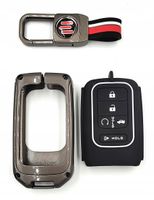 3w1 HONDA ETUI na kluczyk + OBUDOWA do pilota + BRELOCZEK do kluczy