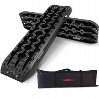 TRAPY PIASKOWE + TORBA X-BULL BŁOTNE ŚNIEGOWE 4x4 OFF-ROAD CZARNE 4WD 10Ton