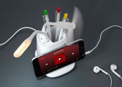 Przybornik z ładowarką indukcyjną BERGO na Arena.pl