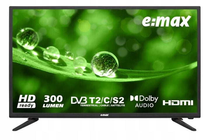 Telewizor LED Emax E390HX-V3 39" HD Ready czarny zdjęcie 1