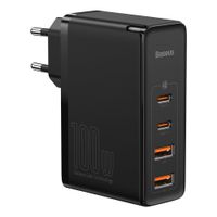 Szybka ładowarka sieciowa GaN2 Pro USB USB-C QC PD 100W czarny