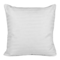 Poszewka satyna bawełniana adamaszek 40x40 biała