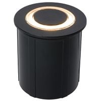 Wpust LAMPA zewnętrzna CIRCLET LED 8163 Nowodvorski ścienna OPRAWA stropowa outdoor LED 3W 3000K metalowa IP54 czarna