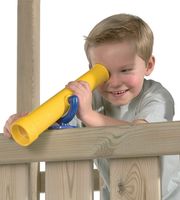 Teleskop na plac zabaw - żółto niebieski