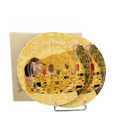 TALERZE DESEROWE DUO VAN GOGH THE KISS ECRU X 2 SZT NA PREZENT