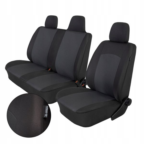 Pokrowce samochodowe do BUS VAN 2+1 Citroen JUMPY JUMPER BERLINGO zdjęcie 1