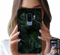 ETUI DO SAMSUNG GALAXY S9 PLUS - ELEGANCKIE LIŚCIE MODNE WZORY NA CASE