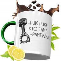 Kubek Zielony Dla Mechanika Na Urodziny Prezent