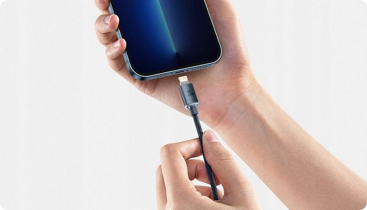 BASEUS KABEL PRZEWÓD USB-C - LIGHTNING DO IPHONE SZYBKIE ŁADOWANIE PD 20W zdjęcie 5