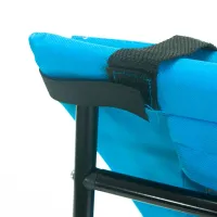 Leżak składany mata plażowa z oparciem 2w1 lekka przenośna poduszka