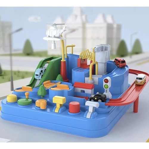 Tor Przeszkód Interaktywny dla Autek Zjazd Samochodowy + Auta Gra w Autka zdjęcie 9