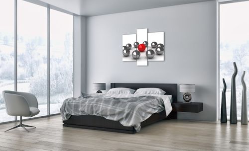 Obraz Na Płótnie - Kule Kompozycja - 95X80 Cm - Cb95X80-1386 na Arena.pl