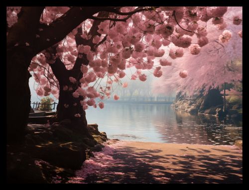 Plakat 40x30cm Spokój Sakury na Arena.pl