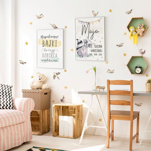 Plakat Metryczka P042- rozmiar plakatu A4 (21 cm x 29,7 cm) zdjęcie 2