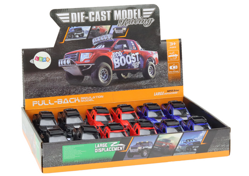 Resorak Aluminiowy Autko Terenowe Napęd Czerwony Niebieski Czarny na Arena.pl