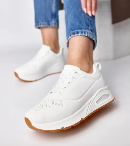 Białe sneakersy na grubej podeszwie Sylvie 41 na Arena.pl