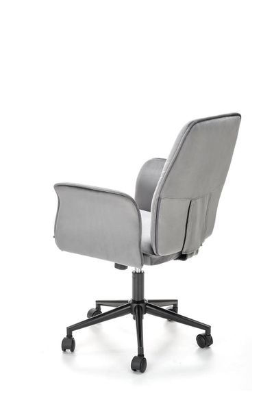 Fotel biurowy Tulipe szary zdjęcie 5