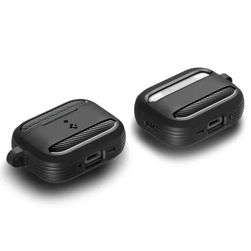 Etui Spigen Rugged Armor na AirPods 3 - czarny mat na Arena.pl