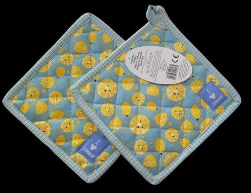 Uchwyt do Garnków Podkładka 20x20 2szt Cytryna na Arena.pl