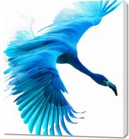 Obraz 90x100cm Błękitny Lot